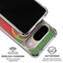 Portuguese Flag Dark Wood Google Pixel 10 Clear Case